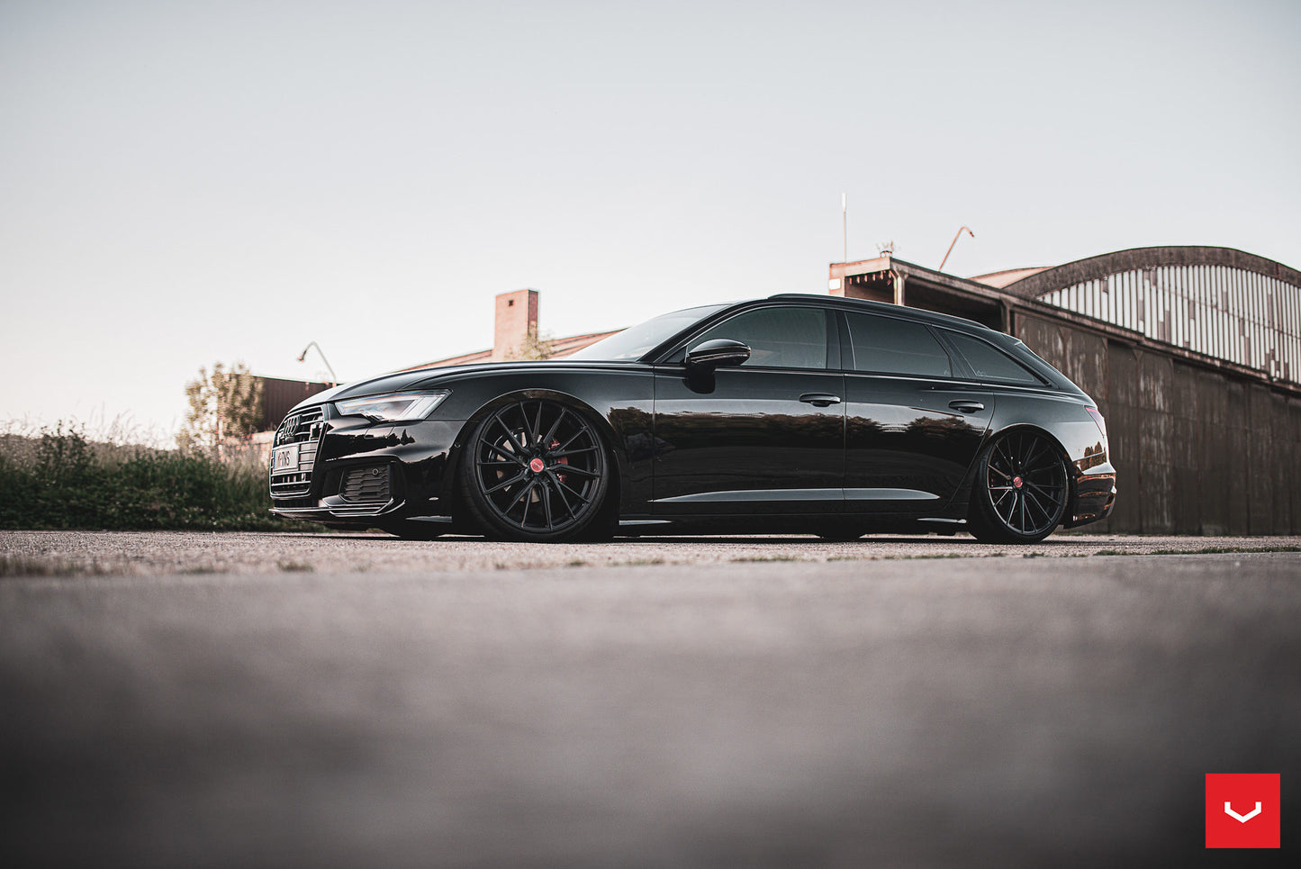 Vossen HF-4T Wheel Set for Audi RS6 / RS7 - Satin Black