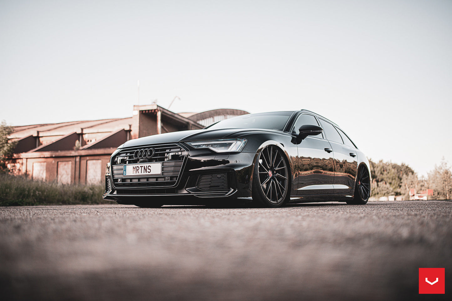Vossen HF-4T Wheel Set for Audi RS6 / RS7 - Satin Black