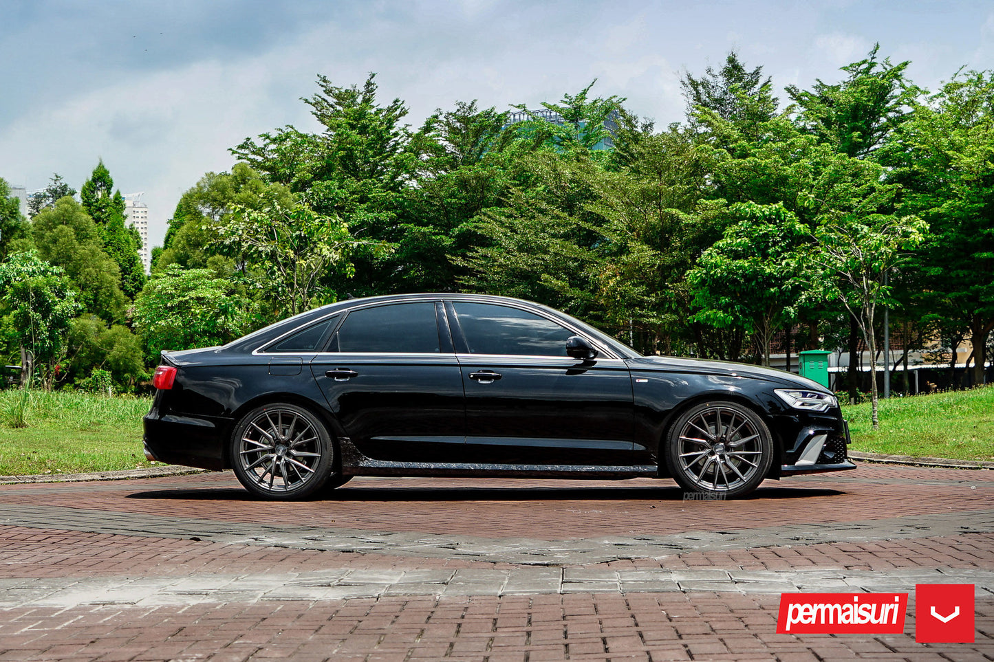 Vossen HF-4T Wheel Set for Audi RS6 / RS7 - 20 Inch - Anthracite