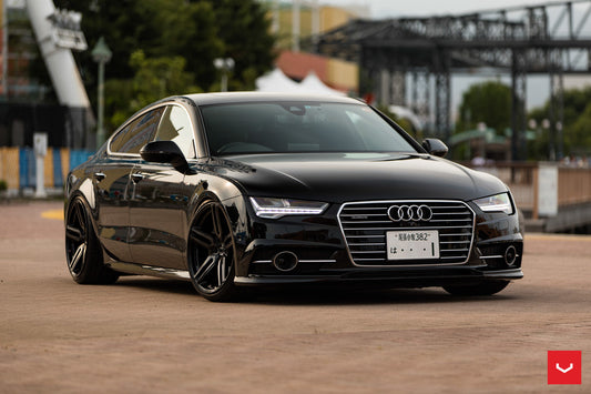 Vossen HF-1 Wheel Set for Audi RS6 / RS7 - 20 Inch - Double Tinted Gloss Black