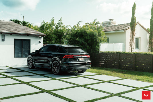 Vossen HF-2 Wheel Set for Audi RS Q8 - 24 Inch - Gloss Black