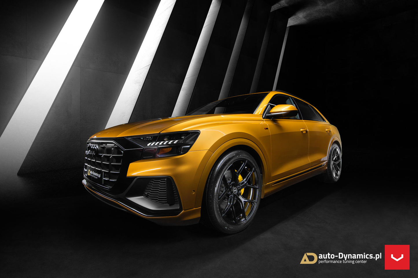 Vossen HF-5 Wheel Set for Audi RS Q8 - 22 Inch - Gloss Black