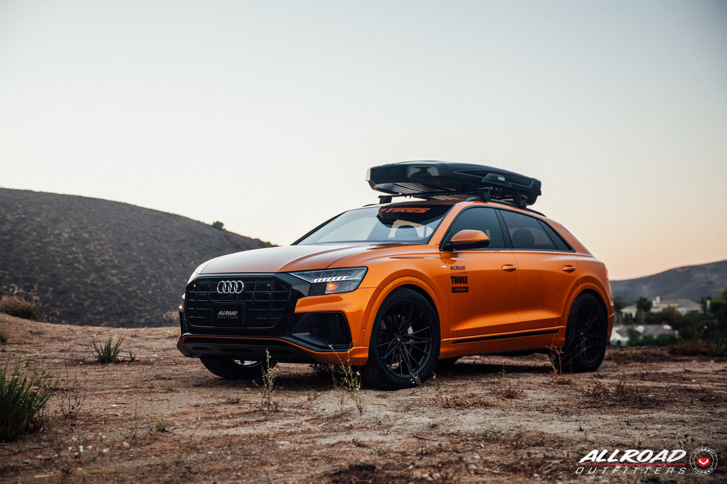 Vossen M-X6 Wheel Set for Audi RS Q8 - 22 Inch - Satin Black