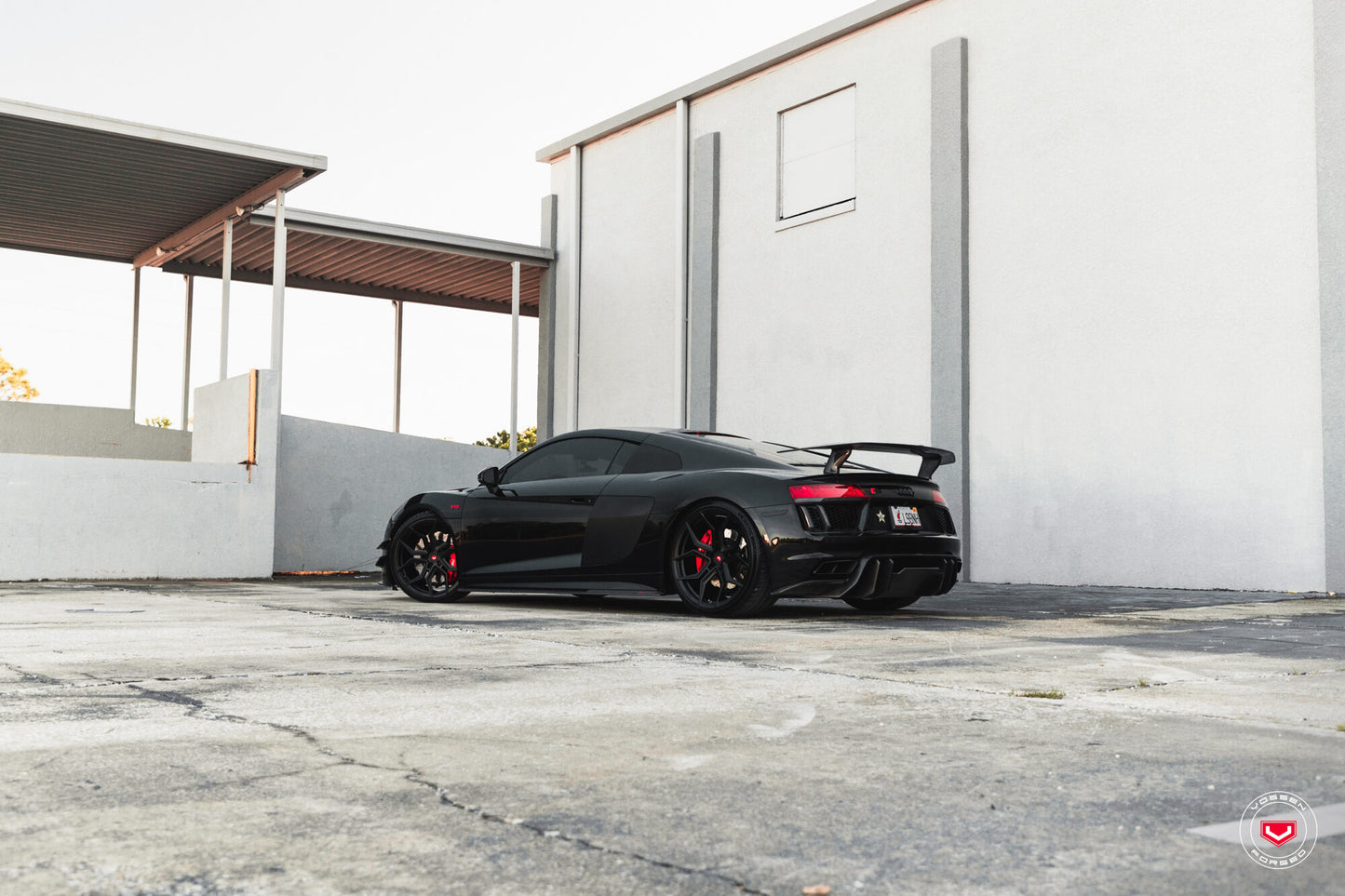 Vossen EVO-3 Wheel Set for Audi R8 - 20 Inch - Satin Black