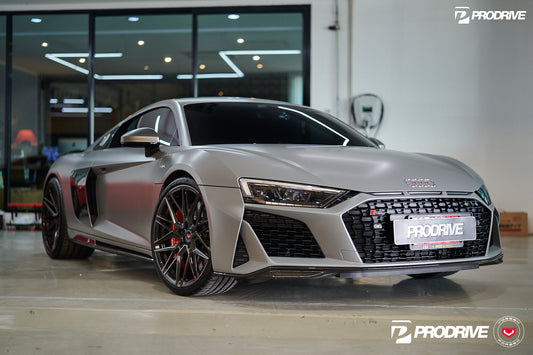 Vossen EVO-5 Wheel Set for Audi R8 - 20 Inch - Gloss Black