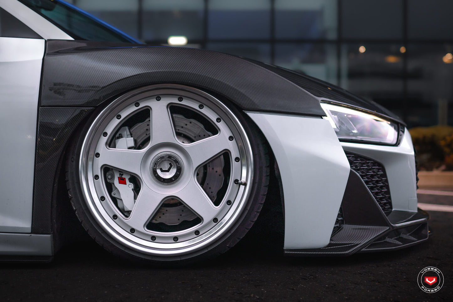 Vossen GEN-01 (3-Piece) Wheel Set for Audi R8 - 20 Inch - Matte Clear