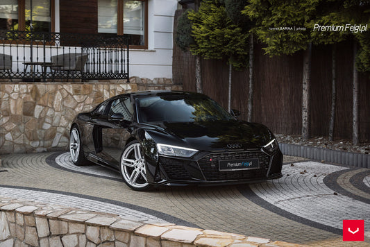 Vossen HF-1 Wheel Set for Audi R8 - 20 Inch - Satin Silver