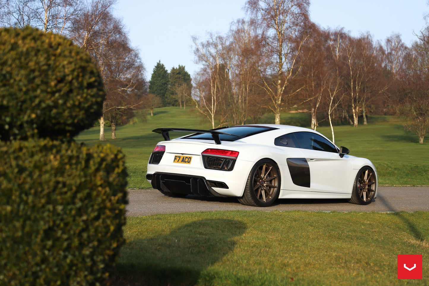 Vossen HF-3 Wheel Set for Audi R8 - 20 Inch - Satin Bronze