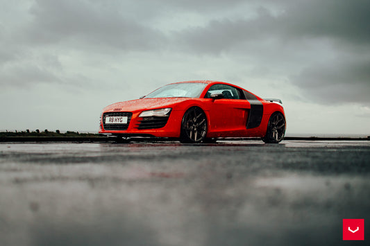Vossen HF-5 Wheel Set for Audi R8 - 20 Inch - Matte Gunmetal