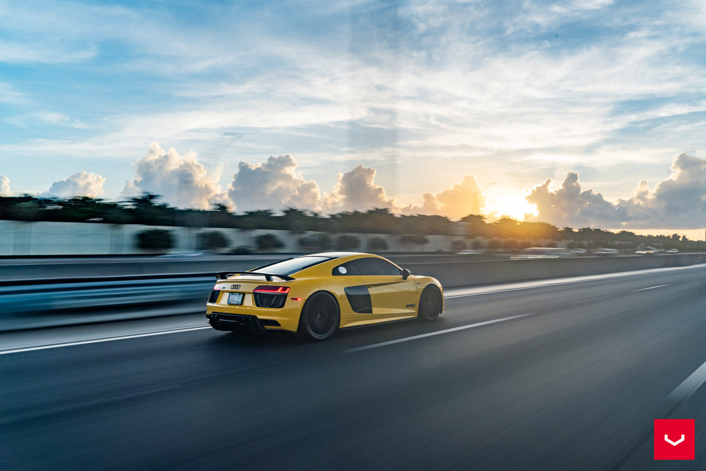 Vossen HF-7 Wheel Set for Audi R8 - Gloss Black