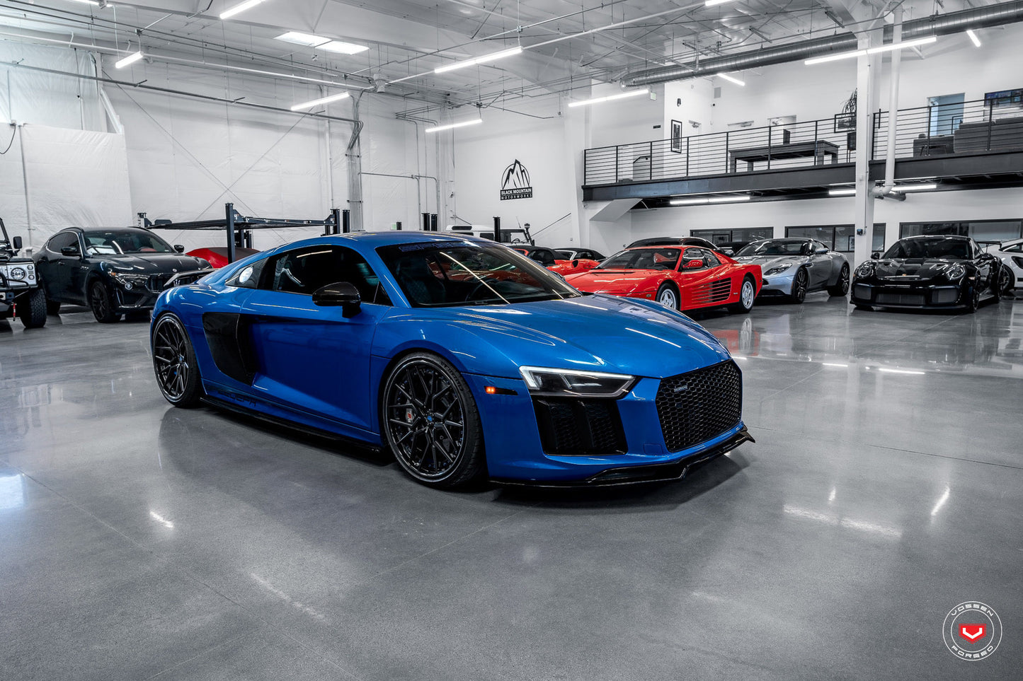 Vossen M-X3 (3-Piece) Wheel Set for Audi R8 - Satin Black