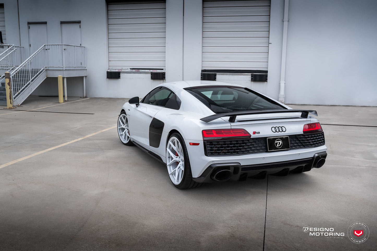 Vossen S21-01 Wheel Set for Audi R8 - 20 Inch - Miami White
