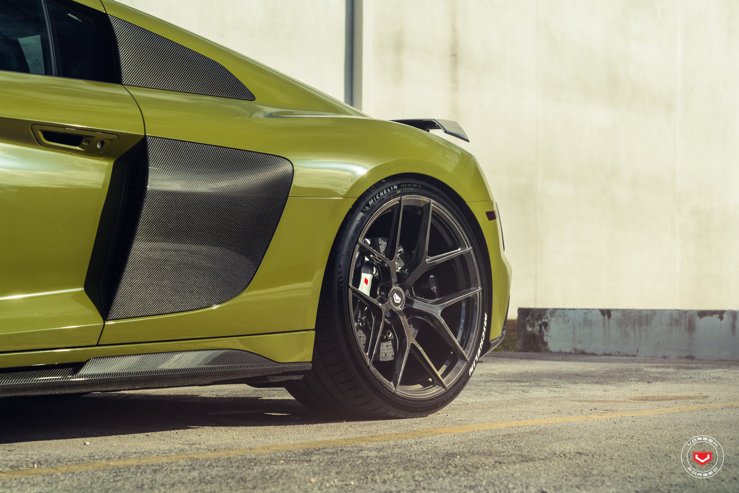 Vossen S21-01 Wheel Set for Audi R8 - Midnight Smoke
