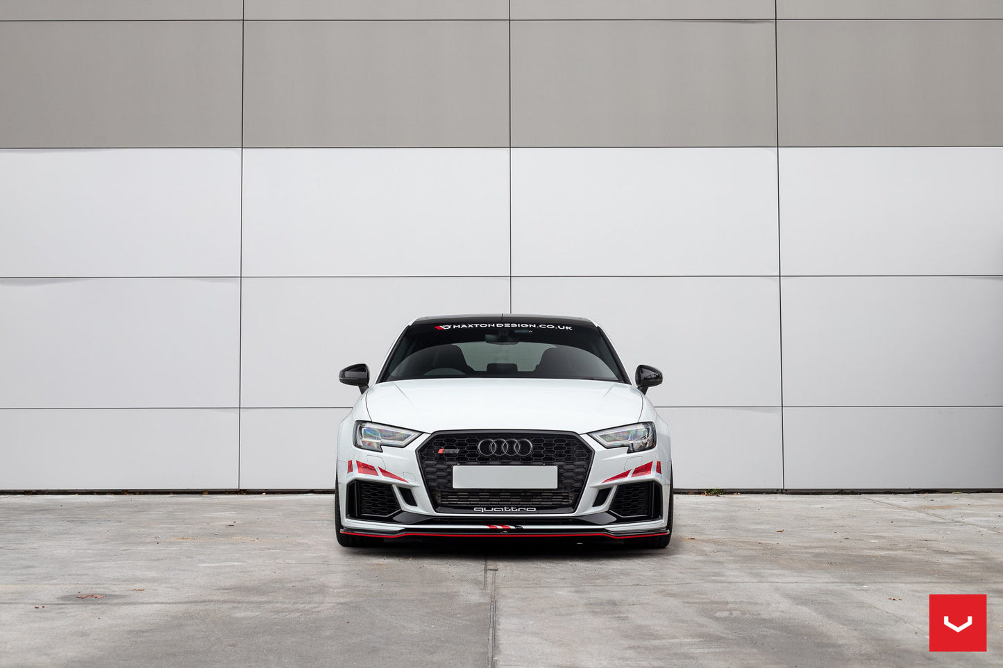 Vossen HF-3 Wheel Set for Audi RS3 - 19 Inch - Gloss Black