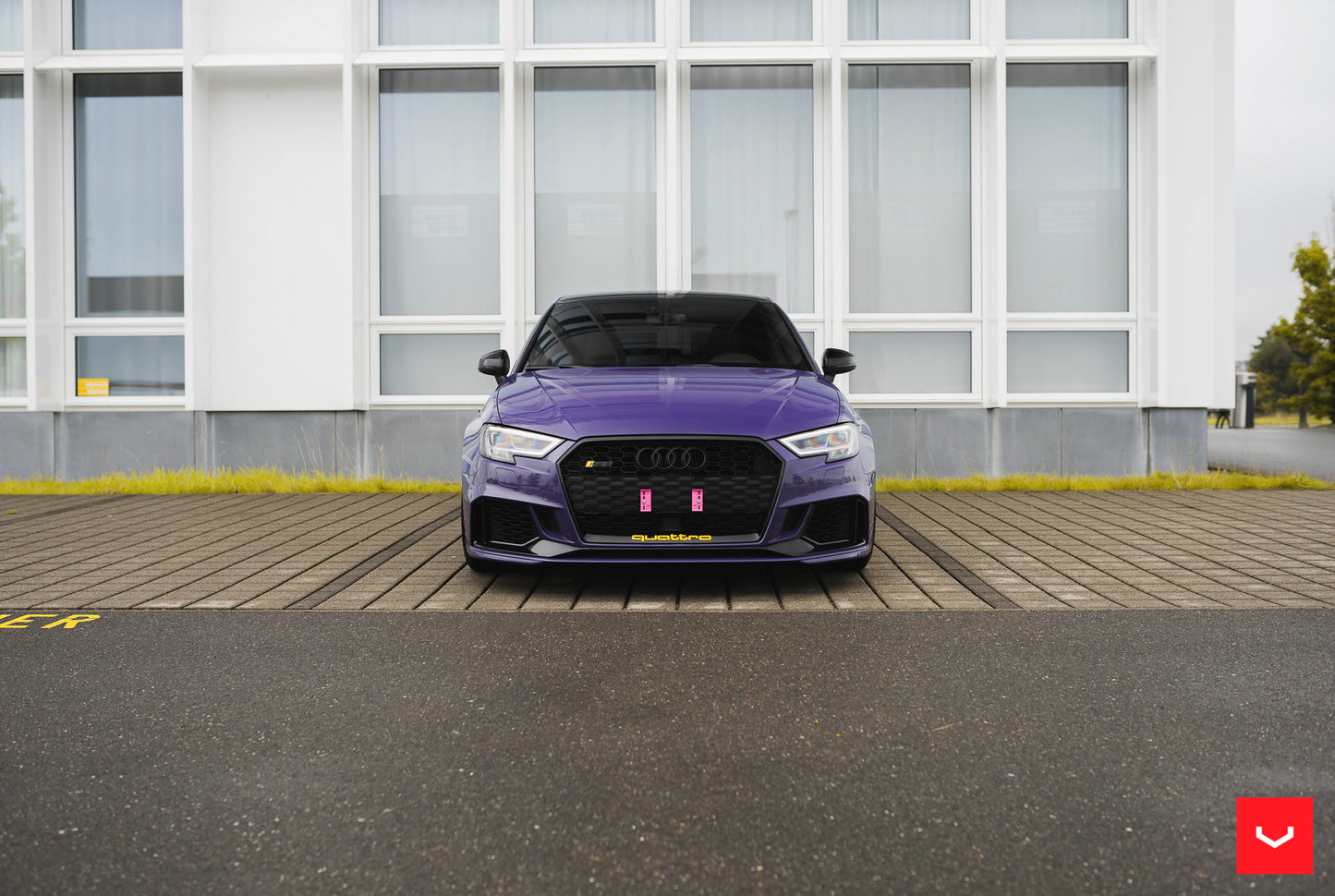 Vossen HF-5 Wheel Set for Audi RS3 - Gloss Black