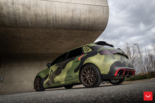 Vossen HF-2 Wheel Set for Audi RS3 - 19 Inch - Satin Bronze