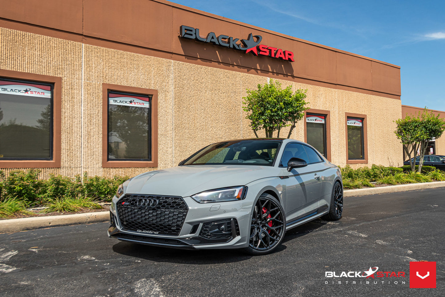 Vossen HF-2 Wheel Set for Audi RS5 - Gloss Black