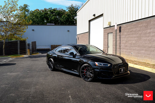 Vossen HF-3 Wheel Set for Audi RS5 - 20 Inch - Tinted Gloss Black