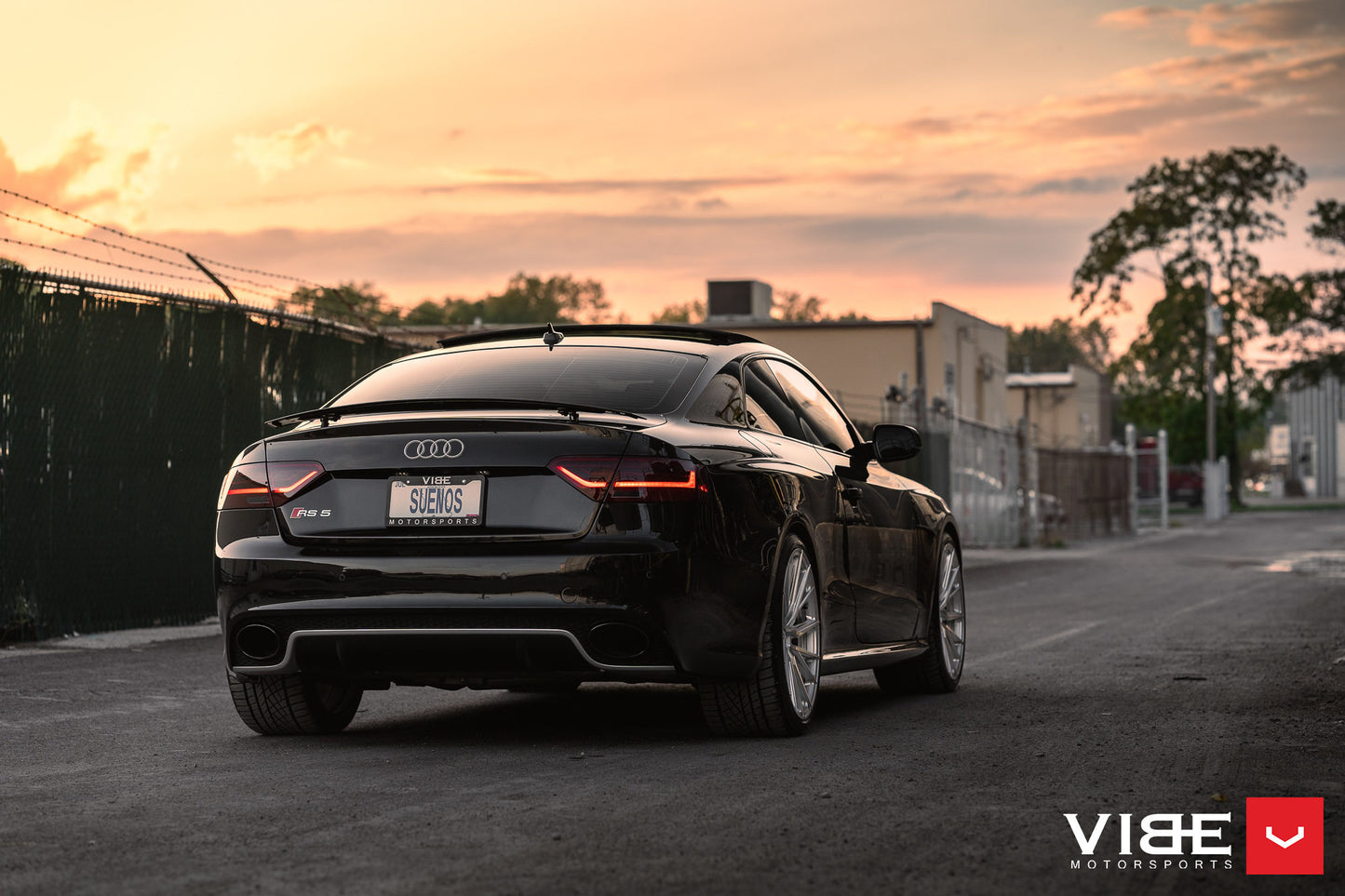 Vossen HF-4T Wheel Set for Audi RS5 - Silver Polished