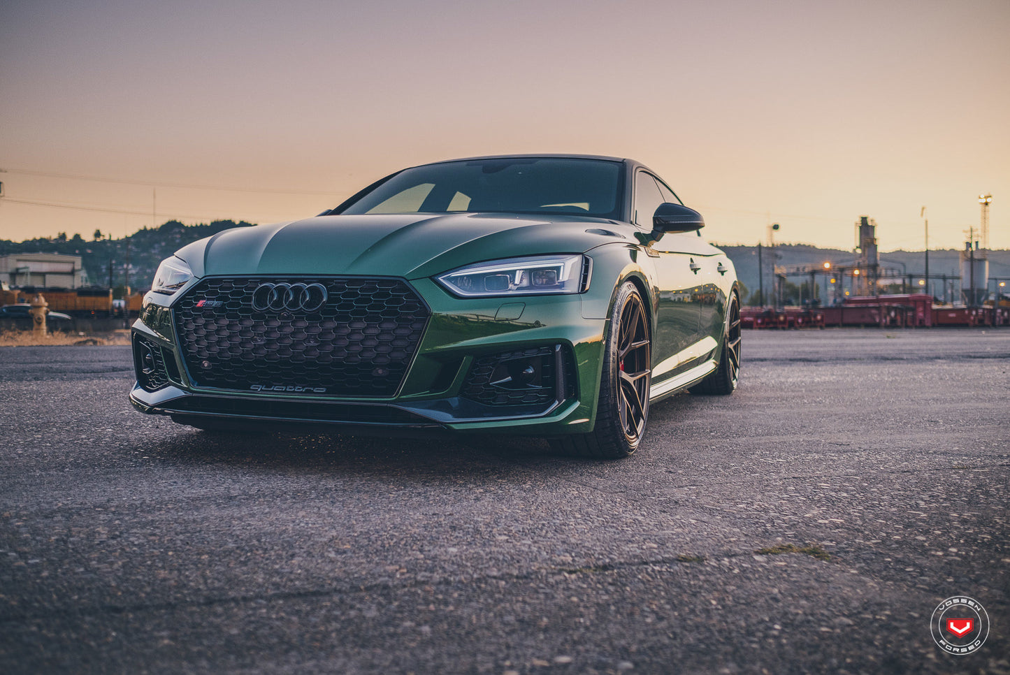 Vossen S21-01 Wheel Set for Audi RS5 - 20 Inch - Satin Bronze