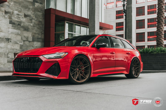 Vossen EVO-5R Wheel Set for Audi RS6 / RS7 - 23 Inch - Bronzino