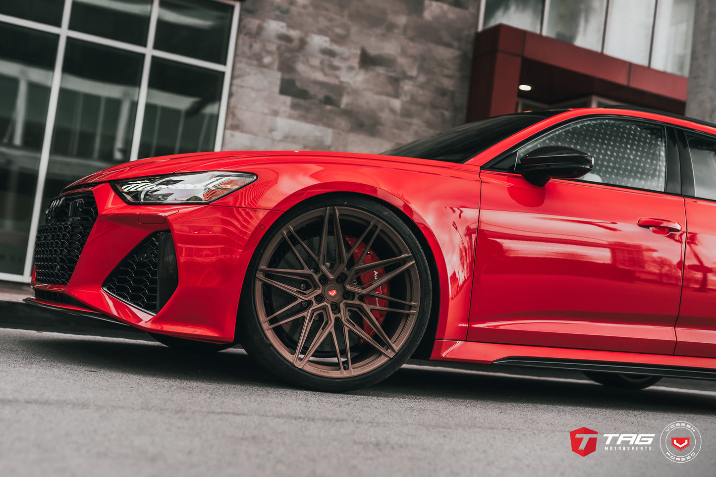 Vossen EVO-5R Wheel Set for Audi RS6 / RS7 - 23 Inch - Bronzino