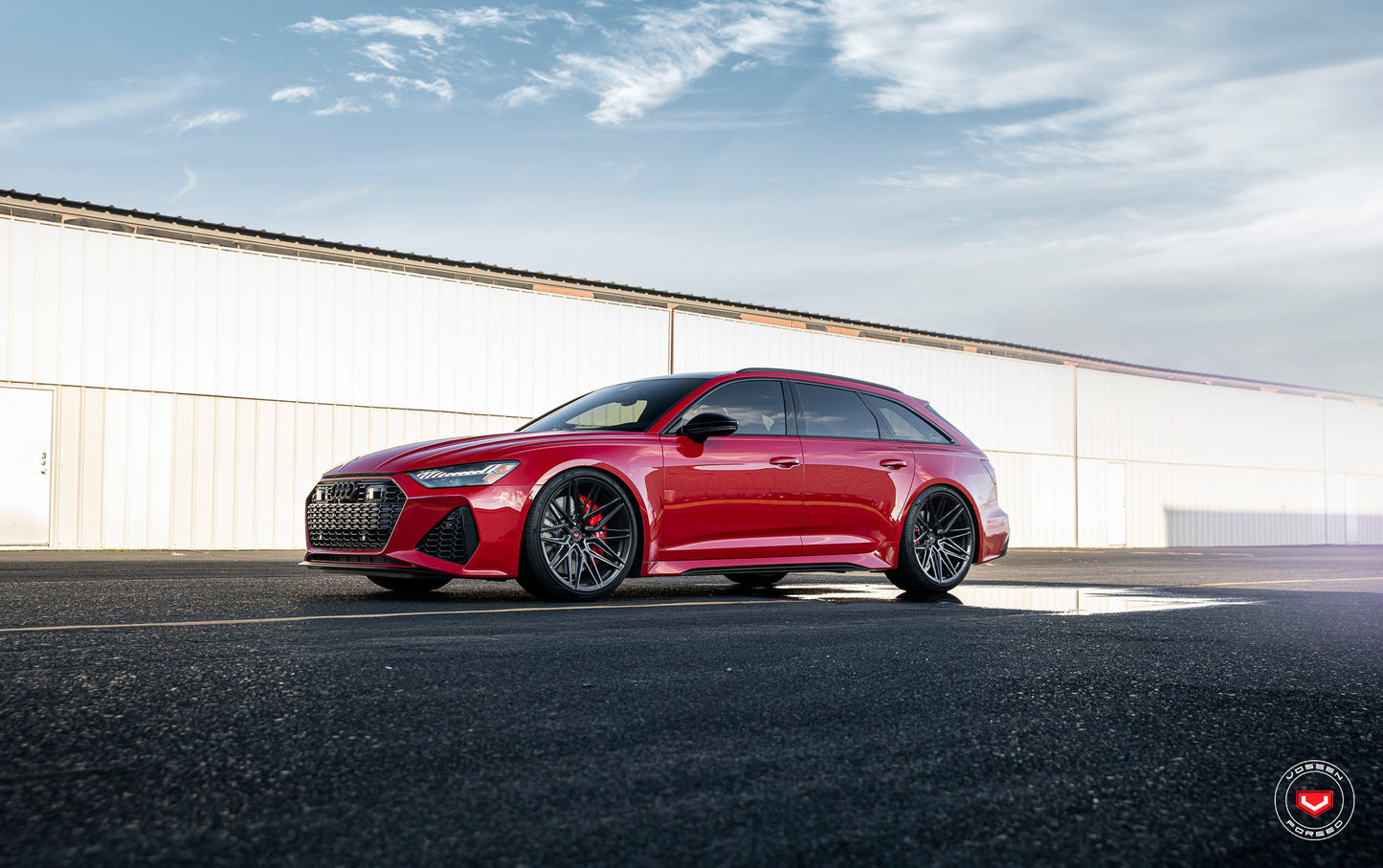 Vossen EVO-5R Wheel Set for Audi RS6 / RS7 - 22 Inch - Gloss Black
