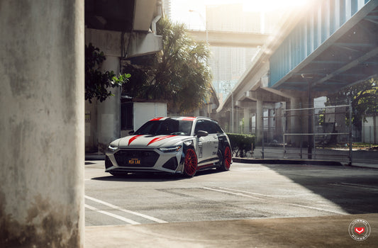 Vossen EVO-6TR Wheel Set for Audi RS6 / RS7 - Scarlet Red