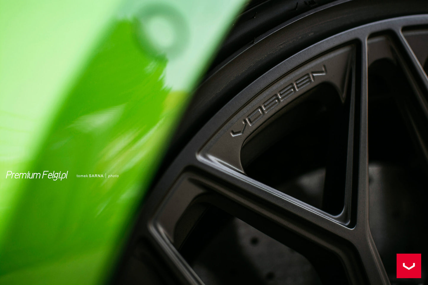 Vossen HF-2 Wheel Set for Audi RS6 / RS7 - 22 Inch - Satin Black