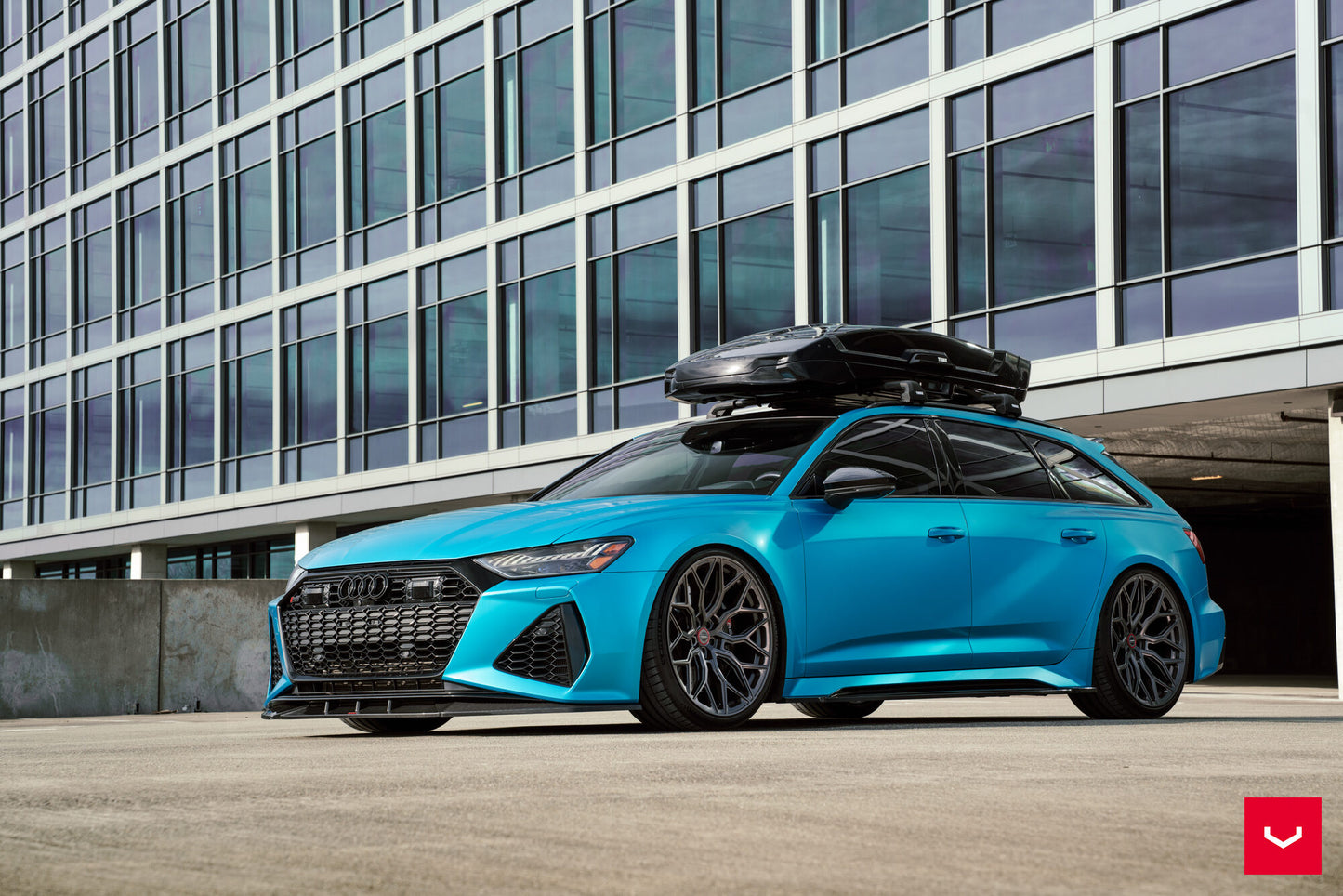 Vossen HF-2 Wheel Set for Audi RS6 / RS7 - 22 Inch - Anthracite