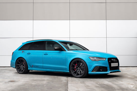 Vossen HF-3 Wheel Set for Audi RS6 / RS7 - 22 Inch - Satin Black