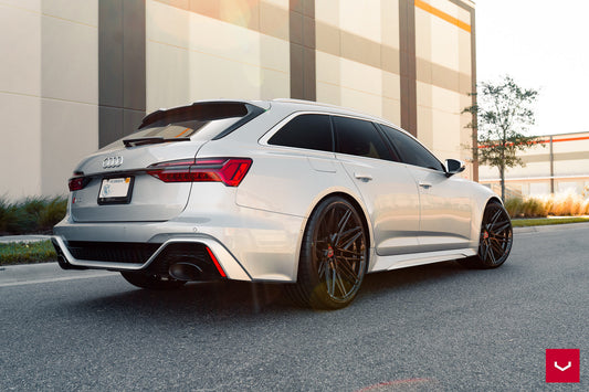 Vossen HF-7 Wheel Set for Audi RS6 / RS7 - 23 Inch - Gloss Black