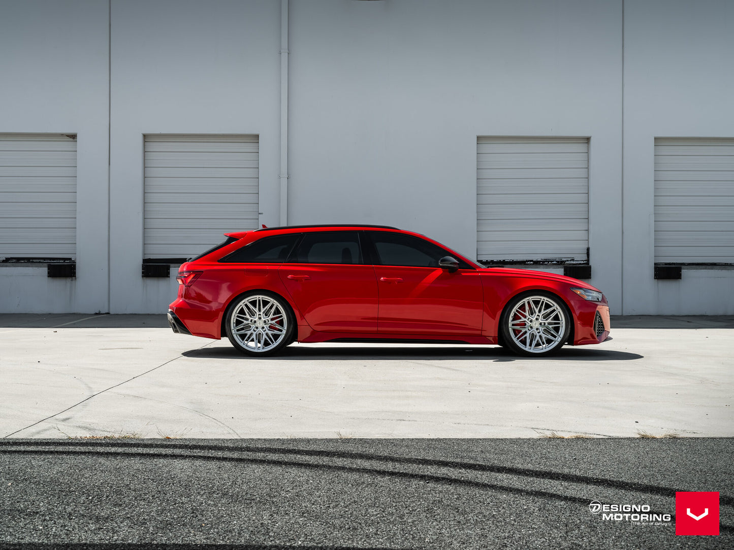 Vossen HF-7 Wheel Set for Audi RS6 / RS7 - 20 Inch - Silver Polished