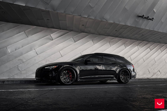 Vossen HF-7 Wheel Set for Audi RS6 / RS7 - 22 Inch - Gloss Black