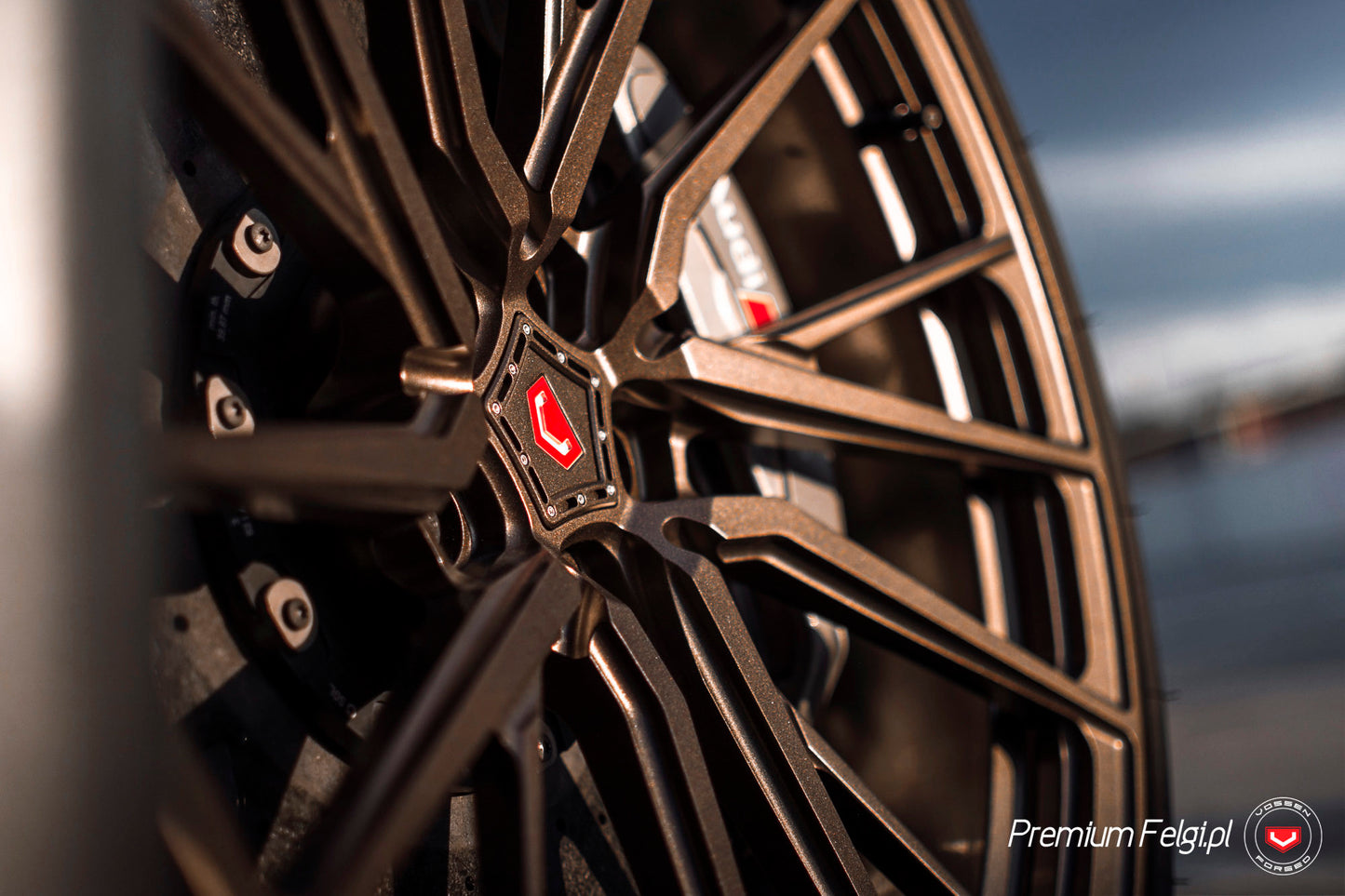Vossen M-X4T Wheel Set for Audi RS6 / RS7 - 22 Inch - Dark Smoke