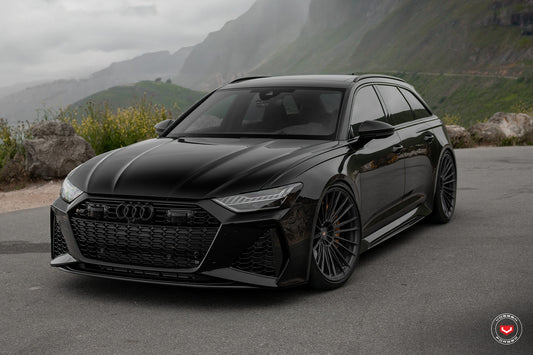 Vossen S17-04 Wheel Set for Audi RS6 / RS7 - 22 Inch - Satin Black