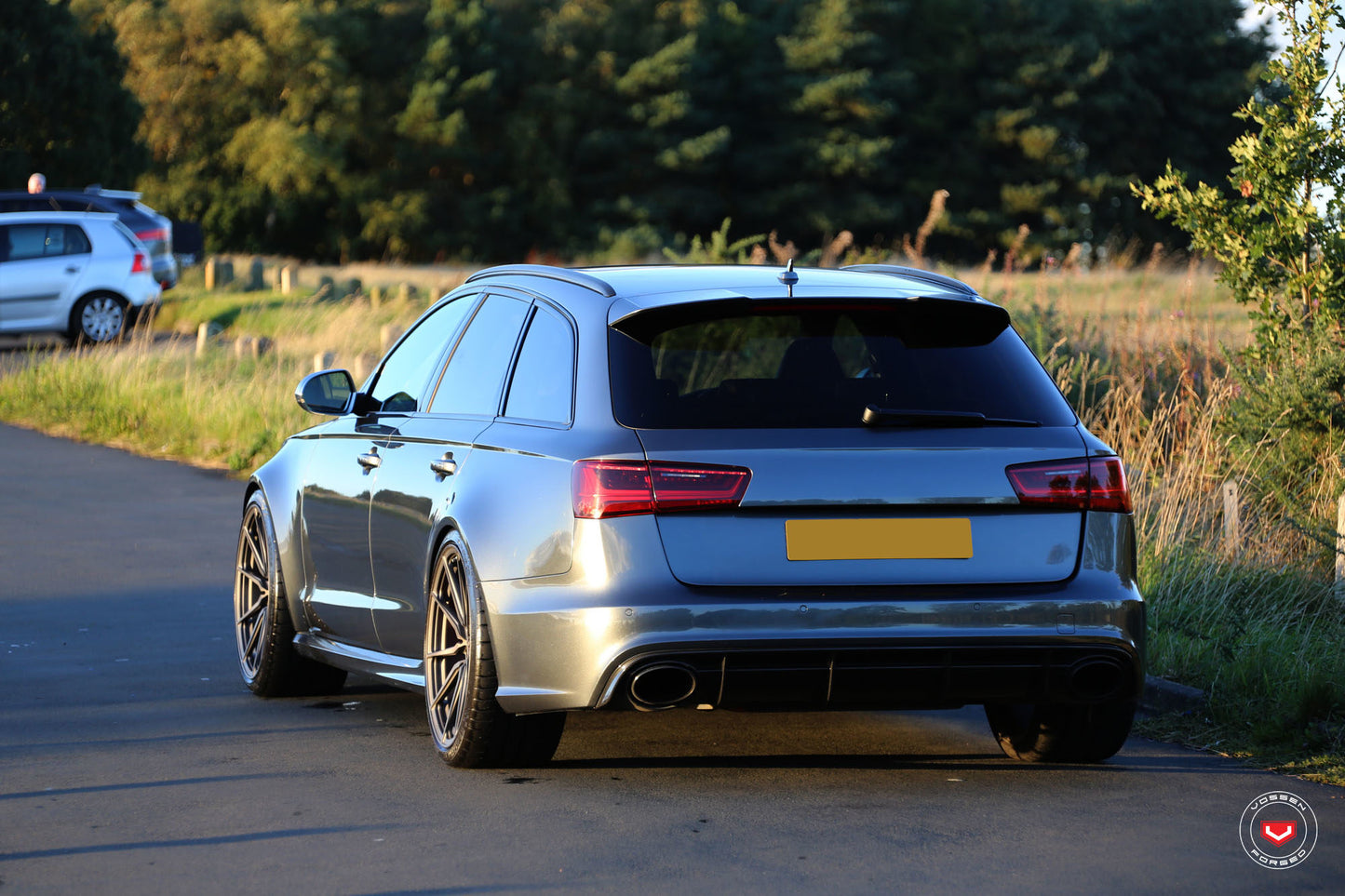 Vossen M-X2 Wheel Set for Audi RS6 / RS7 - 21 Inch - Stealth Grey