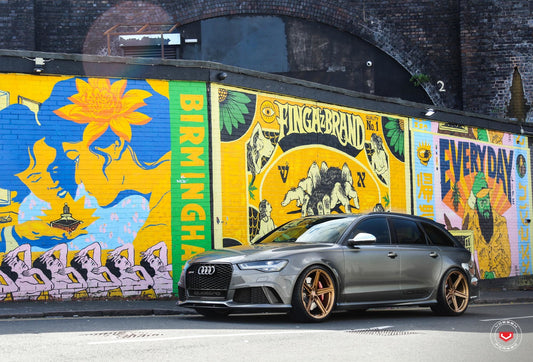 Vossen M-X5 Wheel Set for Audi RS6 / RS7 - 21 Inch - Brickell Bronze