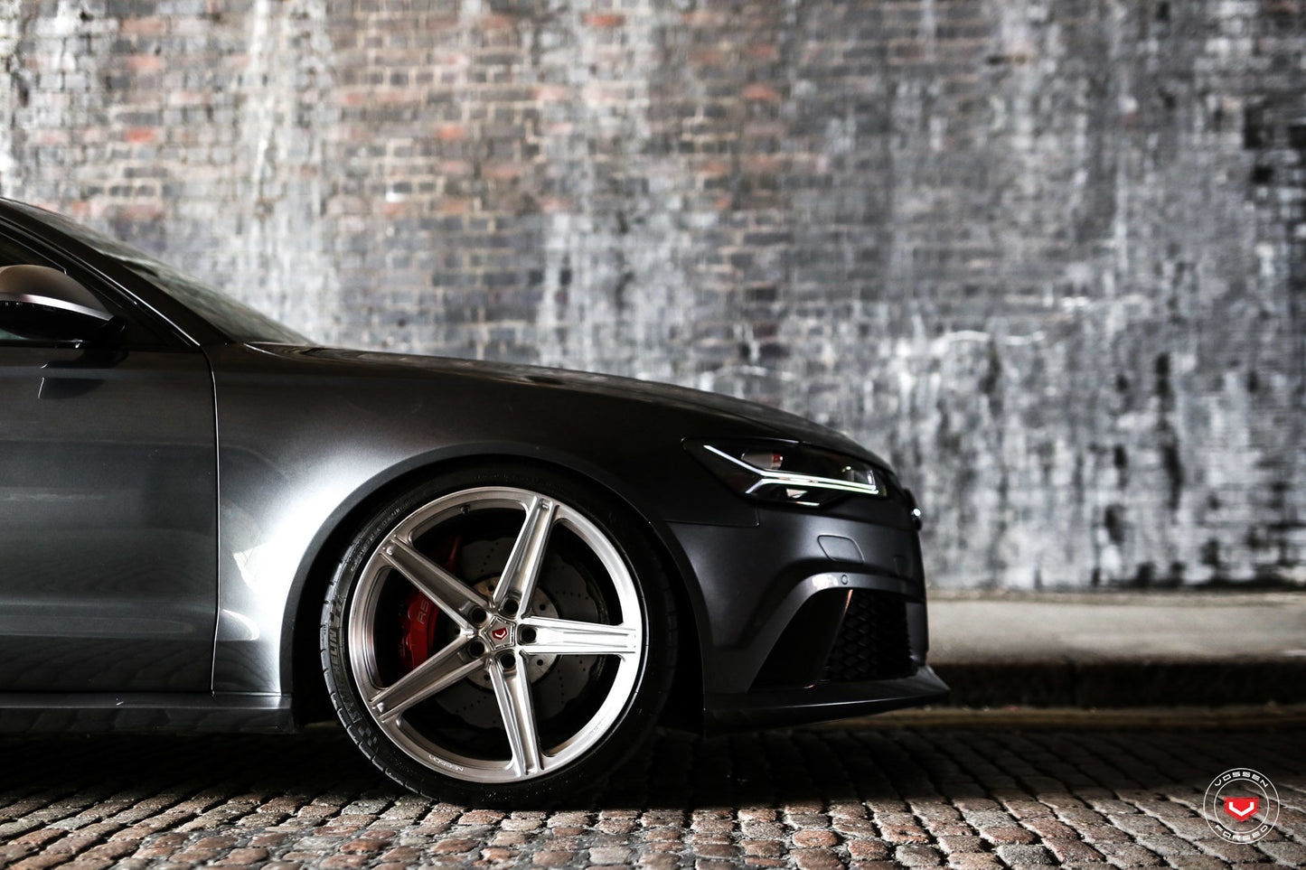 Vossen M-X5 Wheel Set for Audi RS6 / RS7 - 21 Inch - Light Smoke