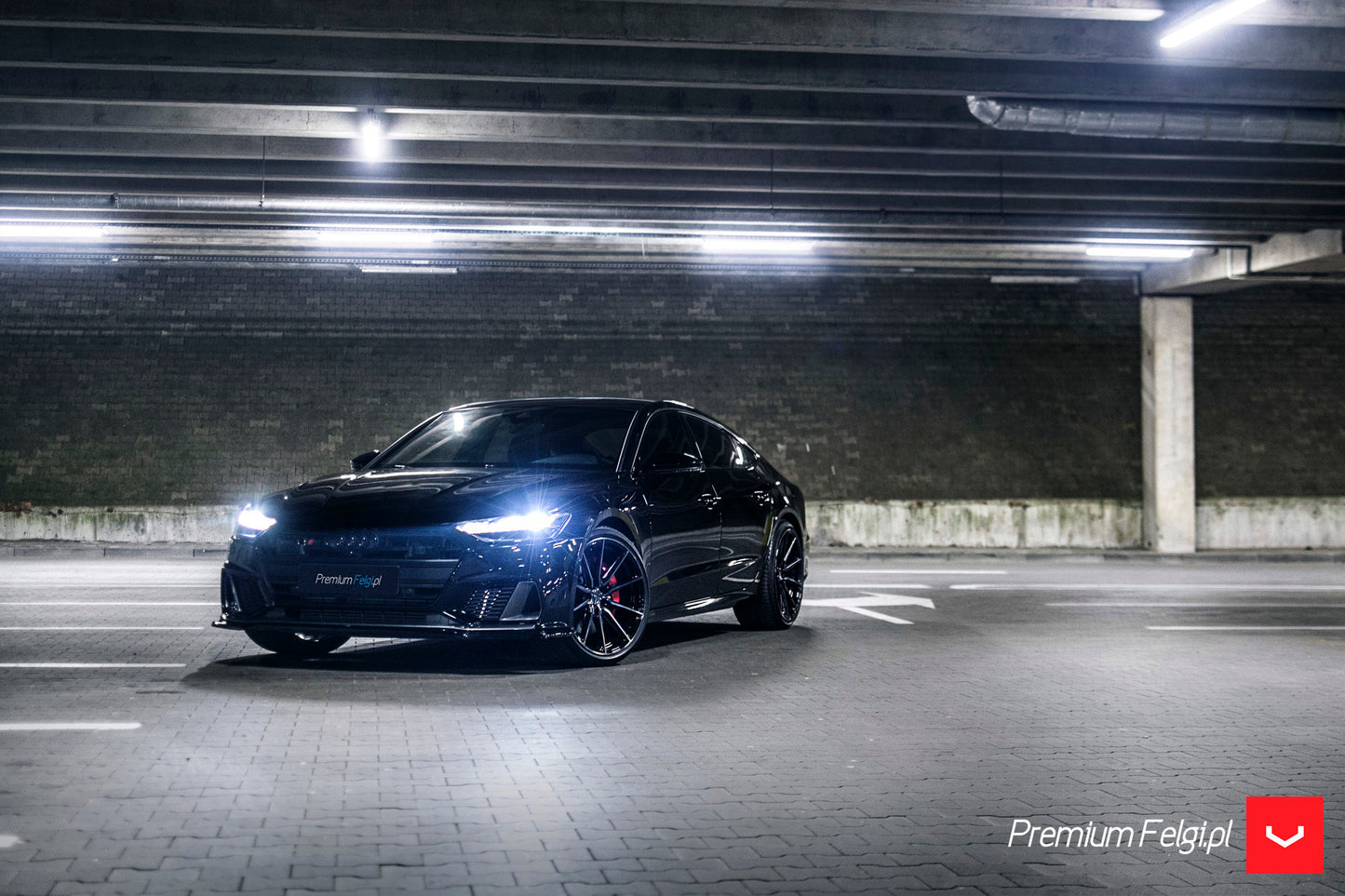 Vossen HF-3 Wheel Set for Audi RS6 / RS7 - 21 Inch - Tinted Gloss Black