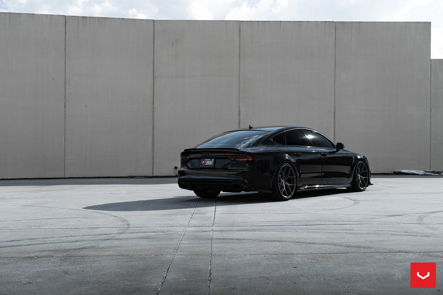 Vossen HF-5 Wheel Set for Audi RS6 / RS7 - 21 Inch - Matte Gunmetal