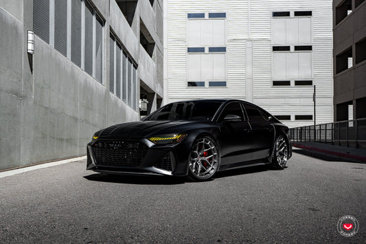 Vossen LC3-01 Wheel Set for Audi RS6 / RS7 - 22 Inch - Dark Smoke