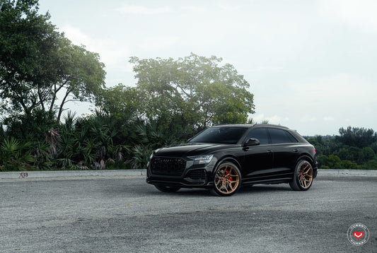 Vossen EVO-5R Wheel Set for Audi RS Q8 - 23 Inch - Dark Smoke