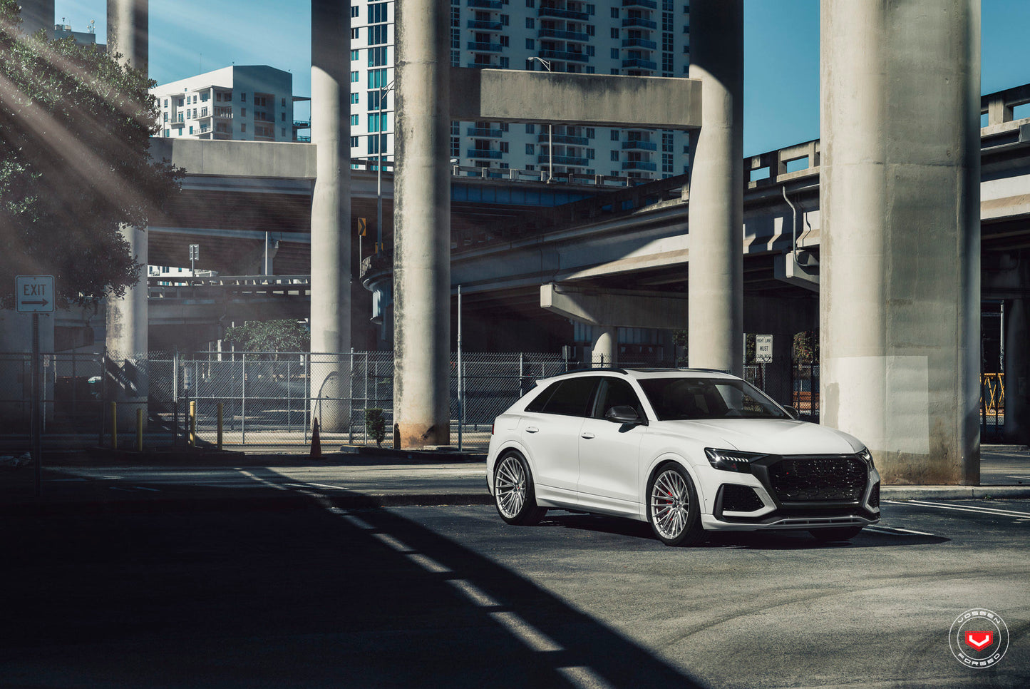 Vossen EVO-6T Wheel Set for Audi RS Q8 - 23 Inch - Gloss Clear