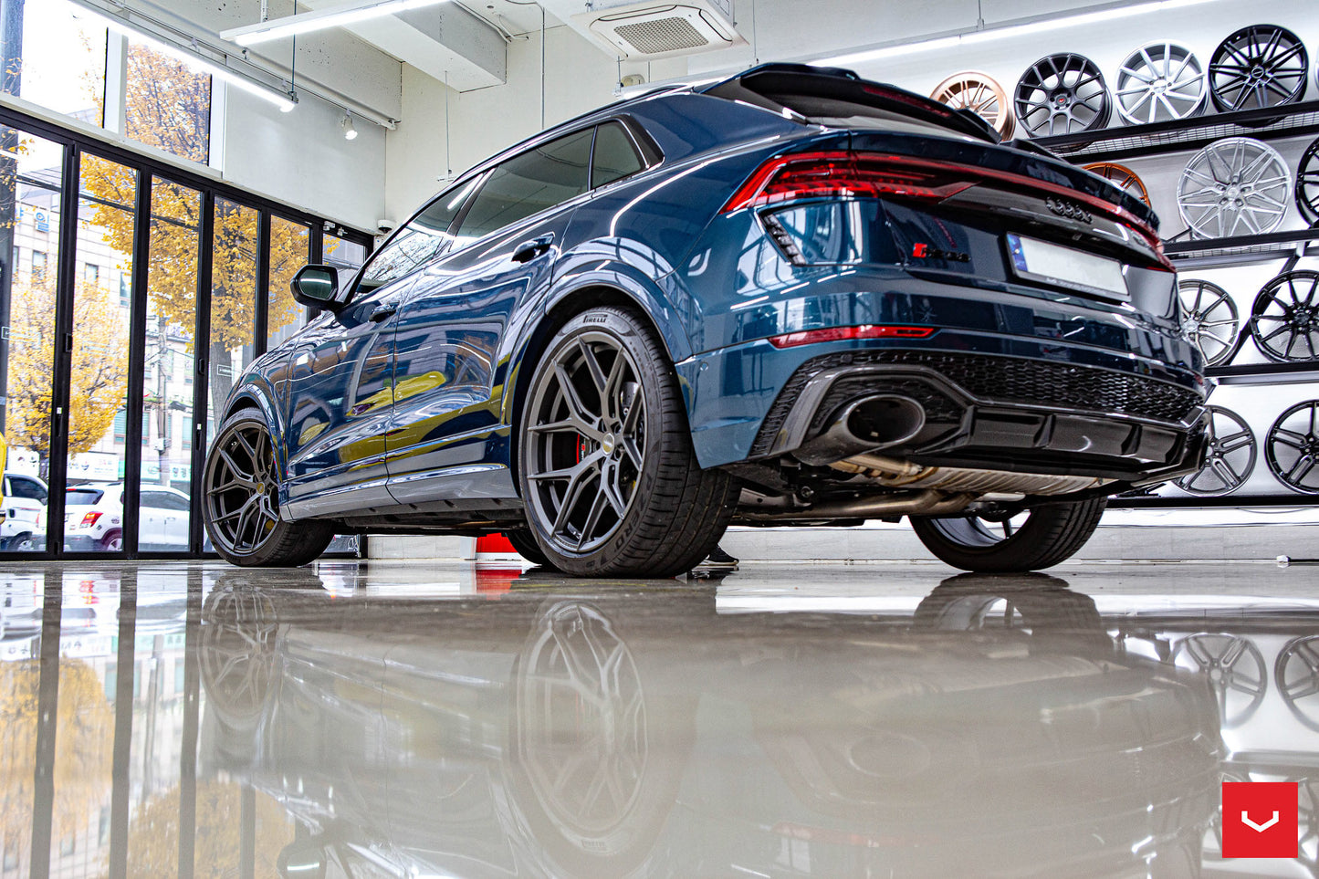 Vossen HF-5 Wheel Set for Audi RS Q8 - Matte Gunmetal