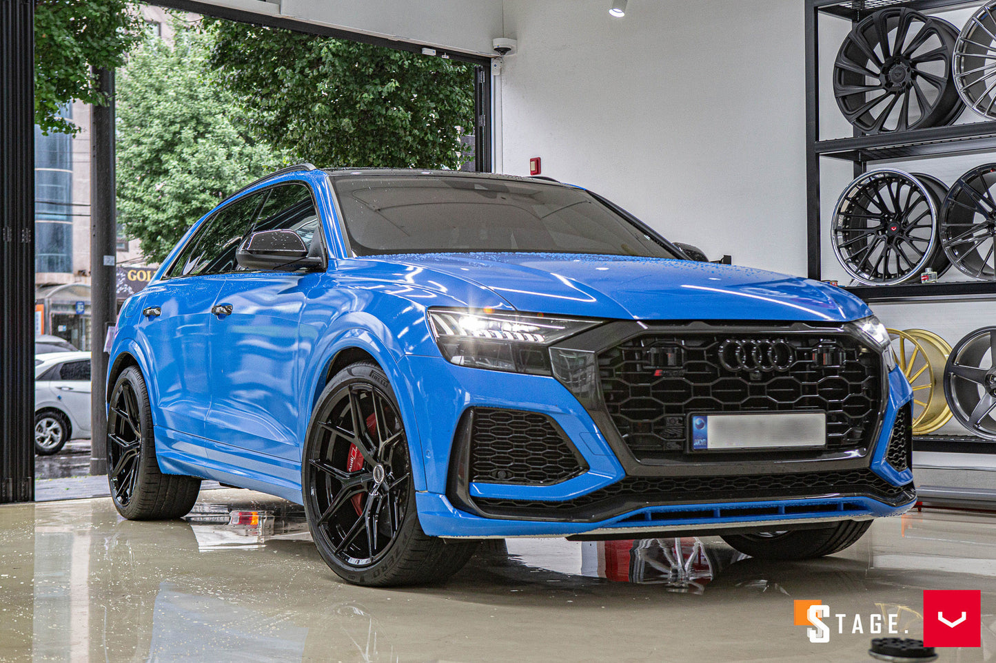 Vossen HF-5 Wheel Set for Audi RS Q8 - Gloss Black