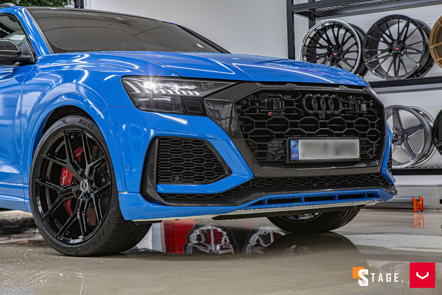 Vossen HF-5 Wheel Set for Audi RS Q8 - Gloss Black
