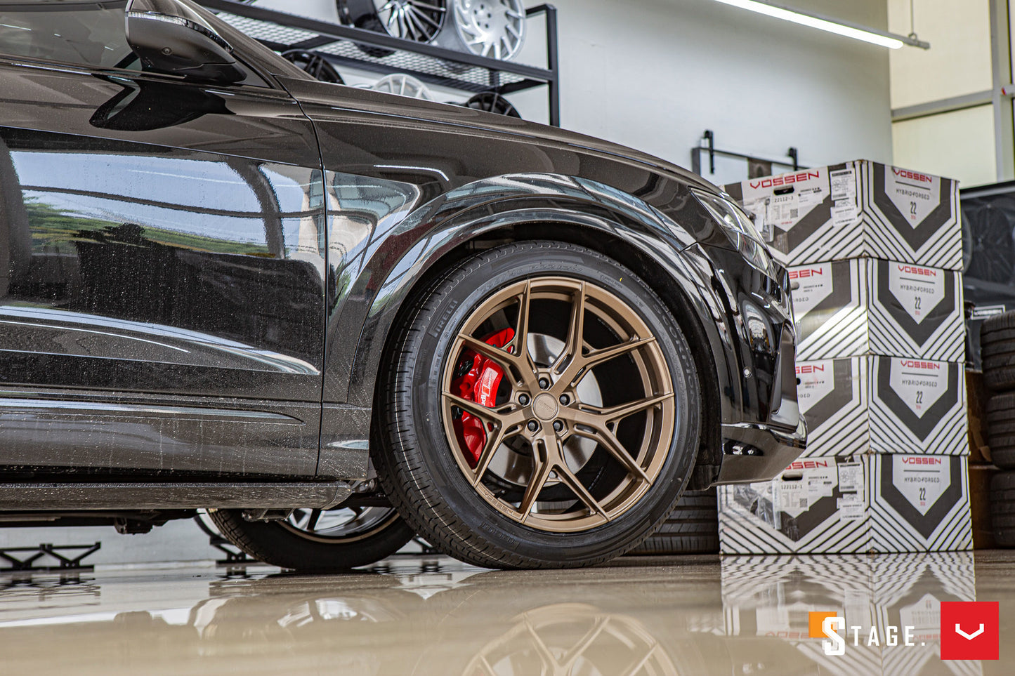Vossen HF-5 Wheel Set for Audi RS Q8 - Satin Bronze