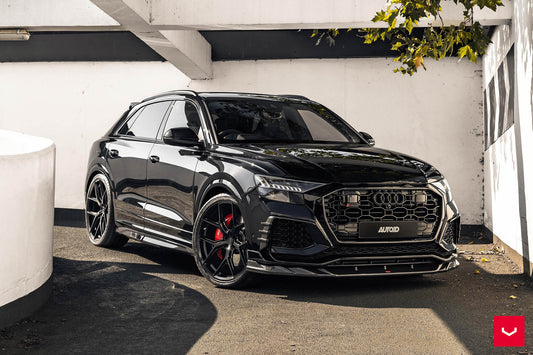 Vossen HF-5 Wheel Set for Audi RS Q8 - 24 Inch - Gloss Black