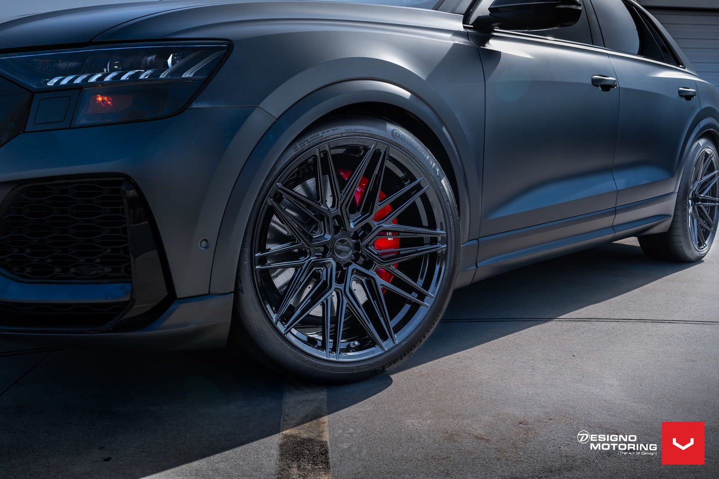 Vossen HF-7 Wheel Set for Audi RS Q8 - Gloss Black